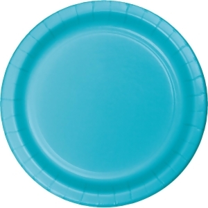 Club Pack of 192 Bermuda Blue Disposable Paper Party Dinner Plates 9 - All
