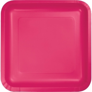 Club Pack of 180 Hot Magenta Disposable Paper Party Banquet Dinner Plates 9 - All