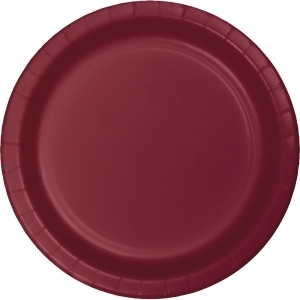 Club Pack of 240 Burgundy Disposable Paper Party Banquet Dinner Plates 10 - All