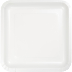 Club Pack of 180 White Disposable Paper Party Banquet Dinner Plates 9 - All