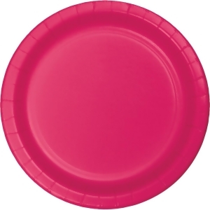 Club Pack of 192 Hot Magenta Pink Disposable Paper Party Dinner Plates 9 - All