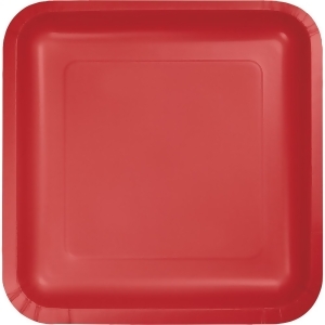 Club Pack of 180 Classic Red Disposable Paper Party Banquet Dinner Plates 9 - All