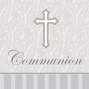 Club Pack of 192 Devotion Communion Premium 3-Ply Disposable Party Lunch Napkins 6.5 - All