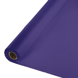 Pack of 6 Purple Disposable Plastic Banquet Party Table Cloth Rolls 100' - All