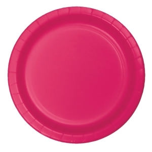Club Pack of 240 Hot Magenta Disposable Paper Party Banquet Dinner Plates 9 - All