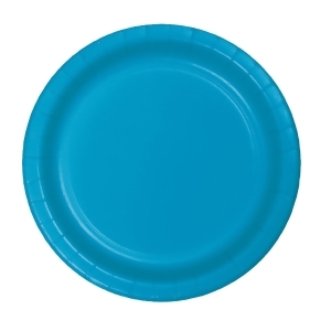 Club Pack of 240 Turquoise Disposable Paper Party Banquet Dinner Plates 9 - All
