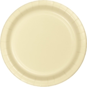 Club Pack of 240 Ivory White Disposable Paper Party Luncheon Plates 7 - All