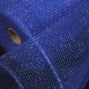 Blue Deco Mesh Craft Ribbon 6.5 x 120 Yards - All
