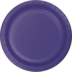 Club Pack of 240 Purple Disposable Paper Party Lunch Plates 7 - All