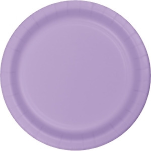 Club Pack of 240 Luscious Lavender Disposable Paper Party Luncheon Plates 7 - All