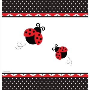 Pack of 6 Ladybug Fancy Disposable Plastic Picnic Party Table Covers 108 - All