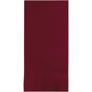 Club Pack of 600 Burgundy Red Premium 2-Ply Disposable Dinner Napkins 8 - All