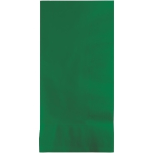 Club Pack of 600 Emerald Green Premium 2-Ply Disposable Dinner Napkins 8 - All