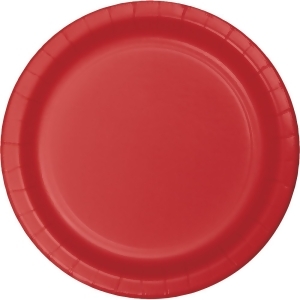 Club Pack of 240 Classic Red Disposable Paper Party Lunch Plates 7 - All