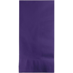 Club Pack of 600 Purple Premium 2-Ply Disposable Dinner Napkins 8 - All