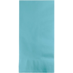 Club Pack of 600 Pastel Blue Premium 2-Ply Disposable Dinner Napkins 8 - All