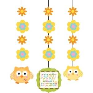Pack of 18 Happi Tree Sweet Baby Shower Printed Hanging Cutout Party Decorations 36 - All