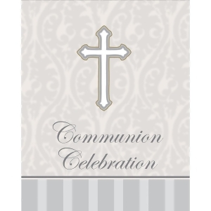 Club Pack of 96 Devotion Communion Celebration Religious Celebration Paper Invitations - All