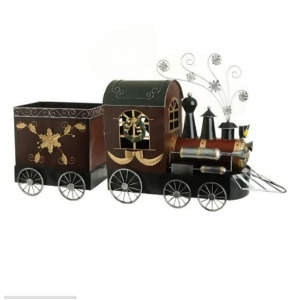 41 Rustic Red Vintage Style Locomotive Train Christmas Decoration - All