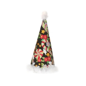 Mark Roberts Collectible Mary Engelbreit Candy Cane Christmas Cone Tree Small 11.5 #25-38700 - All