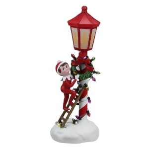 8.75 Elf on the Shelf Candy Cane Lantern Christmas Night Light - All