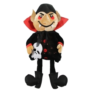 35 Lighted Standing Creepy Count Dracula Vampire Halloween Decoration - All