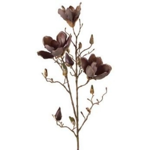 Pack of 6 Artificial Decorative Gray Magnolia Floral Spray 35 - All