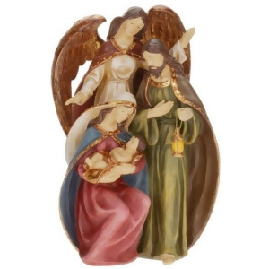 13 Nativity Scene with Holy Family and Angel Religious Christmas Table Top Decoration - All