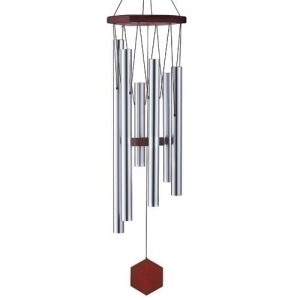 30 Carillon Bird Song Hand-Tuned Triple Sealed Elm Wood Diamond Line Wind Chime - All