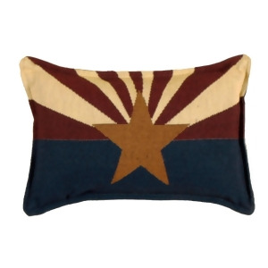 Set of 4 State Flag of Arizona Rectangular Decorative Tapestry Throw Pillows 12 - All