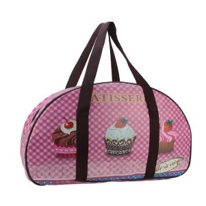 20 Decorative French-Style Patisserie and Cupcake Theme Travel Bag/Purse with Handles - All