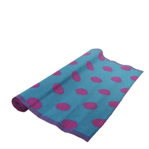 4' x 6' Fancy Fair Playful Polka Dots Outdoor Patio Area Throw Rug - All