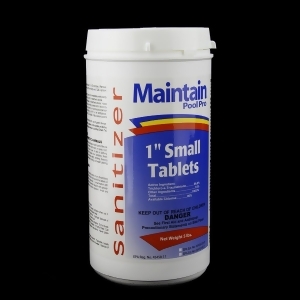 Maintain Pool Pro Sanitizer Concentrated Stabilized Chlorinating 1 Small Tablets 5lbs - All