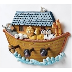 12 Decorative Noah's Ark of Animals Religious Wall Plaque - All