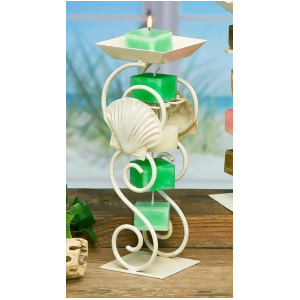 Pack of 6 Coconut Palm Aromatherapy Scented Rope Candles - All