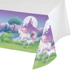 Pack of 6 Unicorn Fantasy Disposable Rectangle Plastic Banquet Party Table Covers 102 - All