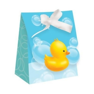 Club Pack of 48 Children's Bath Time Yellow Rubber Duck Cookie and Candy Treat Boxes - All