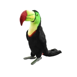 Pack of 2 Life-like Handcrafted Extra Soft Plush Toucan Stuffed Animals 15.75 - All