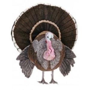 44.5 Life-Like Handcrafted Extra Soft Plush Life-Size Turkey Stuffed Animal - All