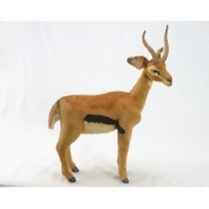 Set of 2 Life-Like Handcrafted Extra Soft Plush Gazelle Stuffed Animals 27.25 - All