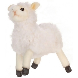 Pack of 4 Life-like Handcrafted Extra Soft Plush Cream Little Lamb Stuffed Animals 7.5 - All