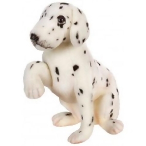 Set of 2 Life-Like Handcrafted Extra Soft Plush Standing Dalmatian Pup Stuffed Animals 10.25 - All