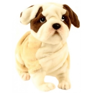 Pack of 2 Life-like Handcrafted Extra Soft Plush Bulldog Stuffed Animals 10.5 - All