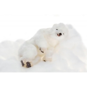 Pack of 2 Life-like Handcrafted Extra Soft Plush Floppy Polar Bear Cub Stuffed Animals 11.75 - All