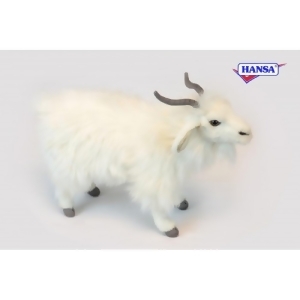 Pack of 3 Life-like Handcrafted Extra Soft Plush White Turkish Goat Stuffed Animals 11.75 - All