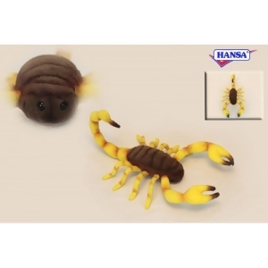 Pack of 4 Life-like Handcrafted Extra Soft Plush Scorpion Stuffed Animals 14.5 - All