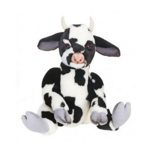 Pack of 2 Life-Like Handcrafted Extra Soft Plush Whimsey Series Cow Stuffed Animal 13.75 - All