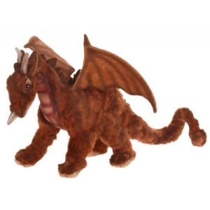 Set of 2 Life-Like Handcrafted Extra Soft Plush Miniature Great Dragon 11.75 - All