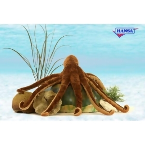 Set of 2 Life-Like Handcrafted Extra Soft Plush Octopus 27.25 - All