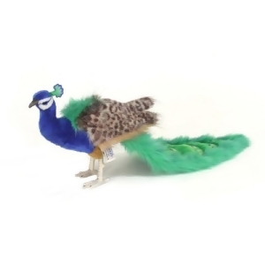 Pack of 2 Life-like Handcrafted Extra Soft Plush Medium Peacock Stuffed Animals 10.25 - All